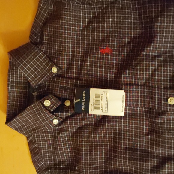 BNWT POLO RALPH LAUREN BUTTON DWN SIZE 5 STRIPED BOXED COLORS - Picture 2 of 5